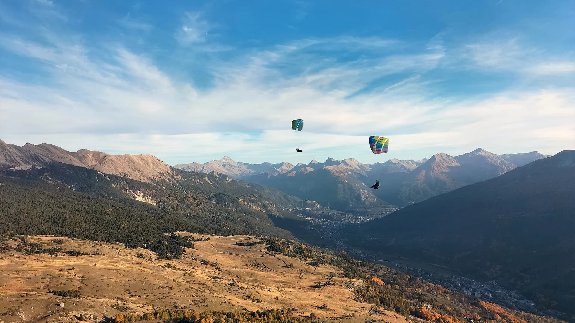 Faire du parapente dans la vallée de Serre Chevalier Briançon